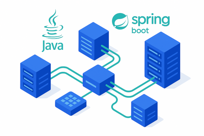 Backend development illustration